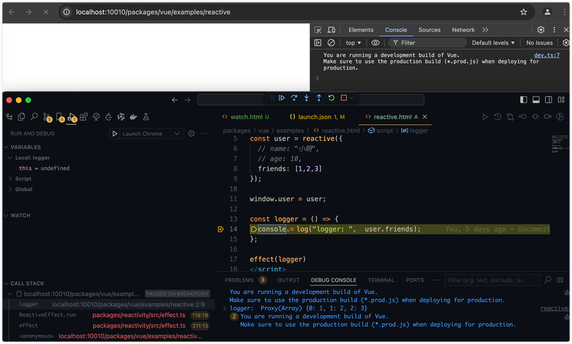 如何将VSCode调试TypeScript代码改为长尾？