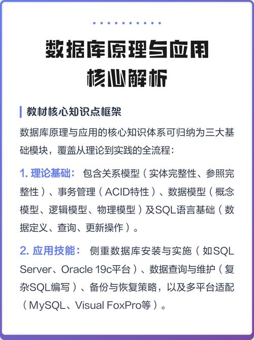 数据库原理及应用主要研究哪些具体应用场景和技术？