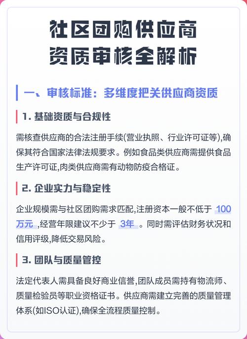 社区团购需要哪些必备资质，才能确保合规运营无后顾之忧？