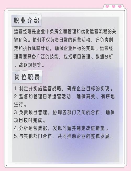 百度运营推广合作运营主管具体是哪位负责人担任的呢？