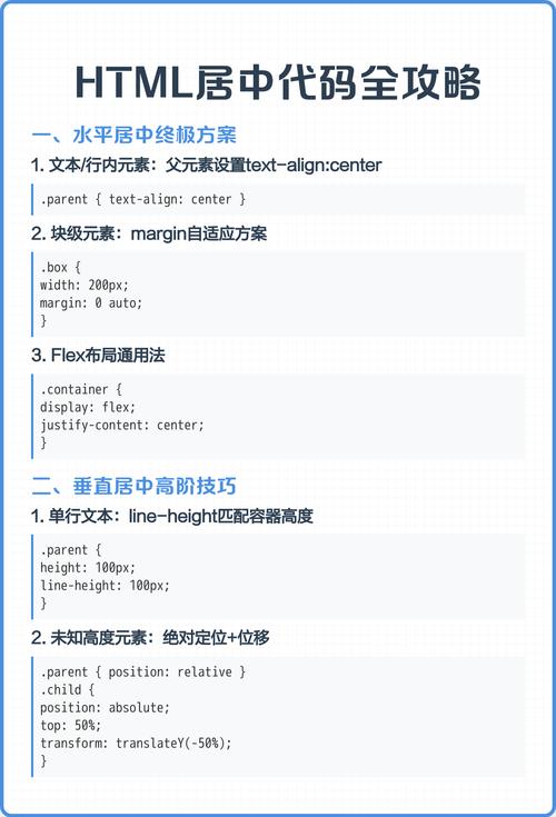 如何将HTML中的文字实现水平居中显示？