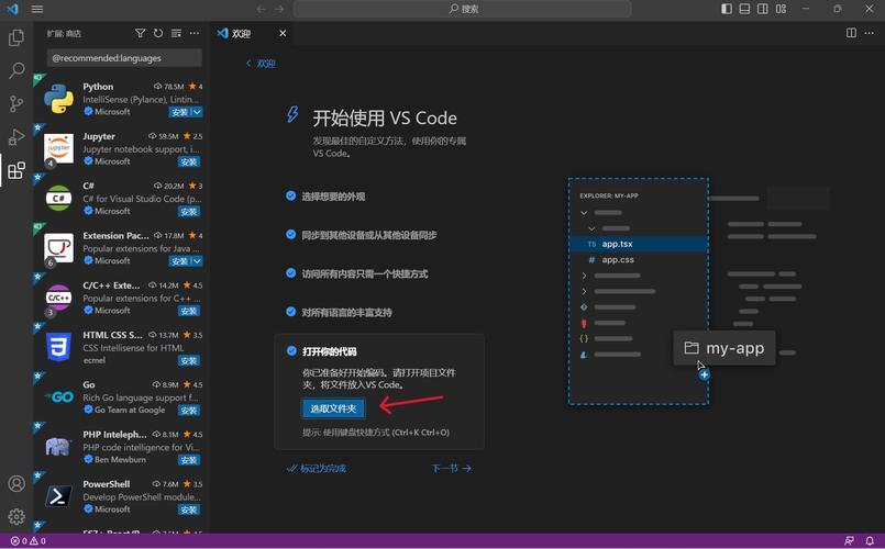 vscode中哪些内置插件无需下载？