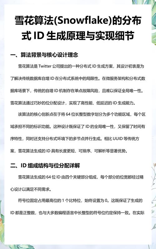 雪花算法SnowFlake如何实现分布式系统中唯一ID的生成？