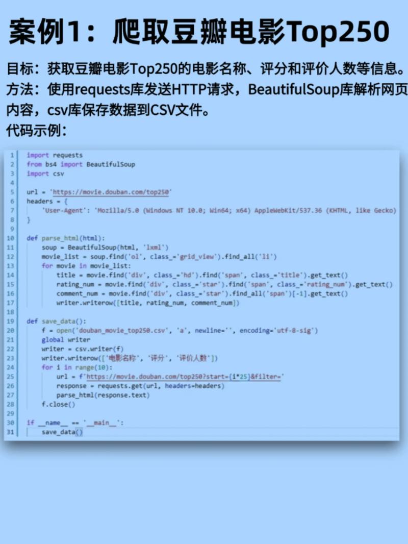 有哪些优秀的Python爬虫项目值得学习？