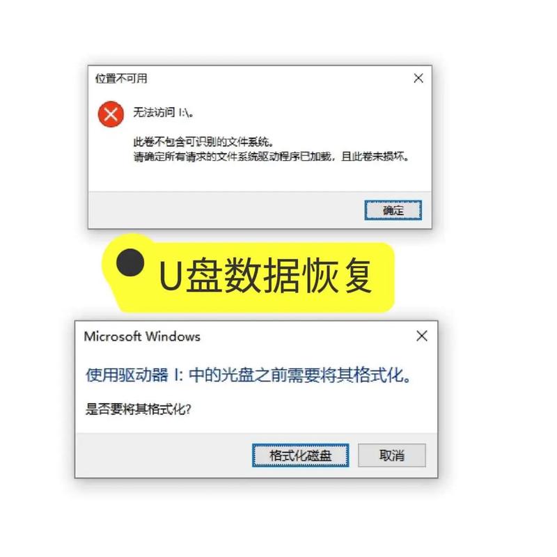 u盘损坏打不开，如何恢复无法读取的数据？