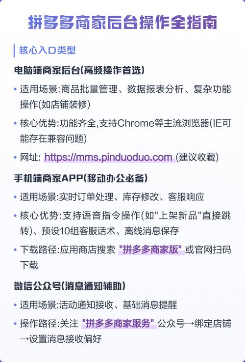 拼多多管理后台有哪些高效操作技巧可以让我提升店铺管理效率？