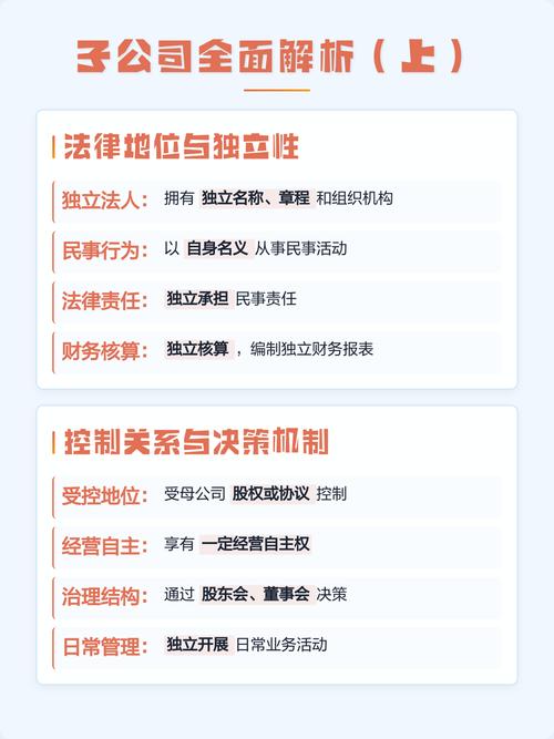项目公司与母公司在法律地位、经营独立性和财务责任等方面有哪些本质区别？