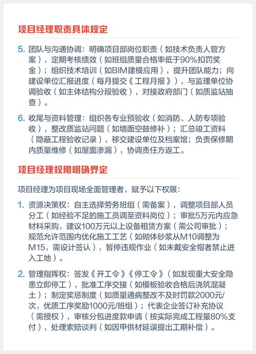 项目经理的权限与职责有何具体区别？如何准确界定？