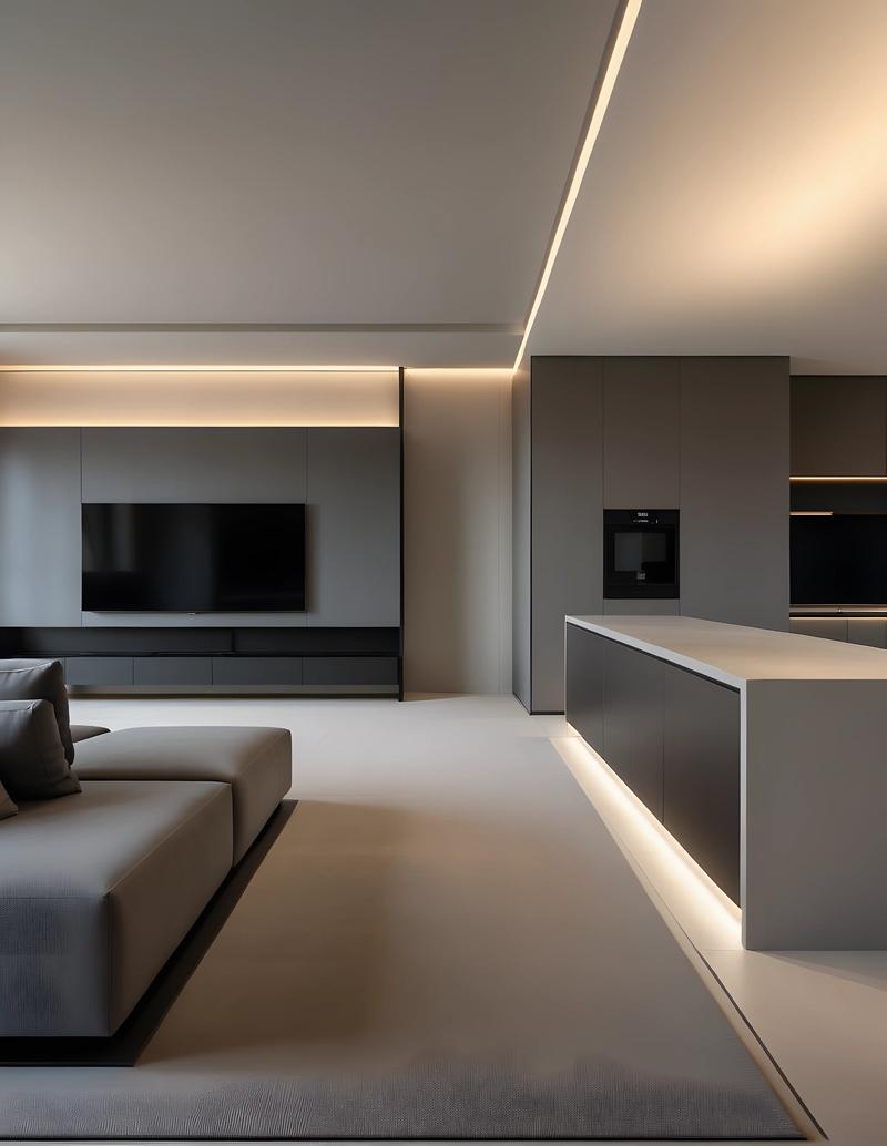 如何通过极简设计，突出核心展示，实现一目了然的视觉效果？