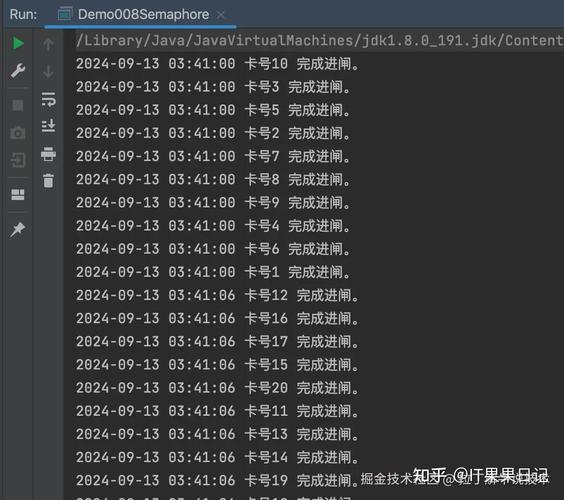Java中Semaphore信号量工作原理及示例代码如何实现？