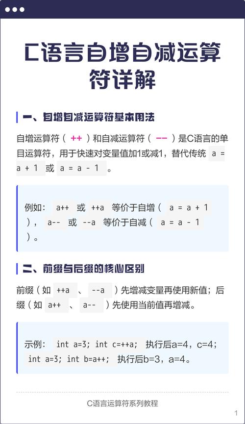 C语言中自增自减运算符重载及性能评估总结如何？