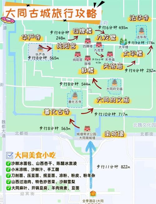 如何一日游大同古城，探秘北魏文化，深度体验古都风情？