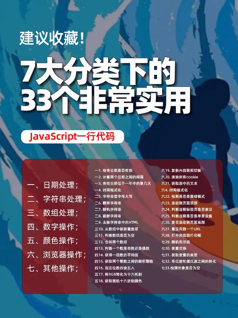 有哪些JavaScript一行代码能实现33个实用功能？