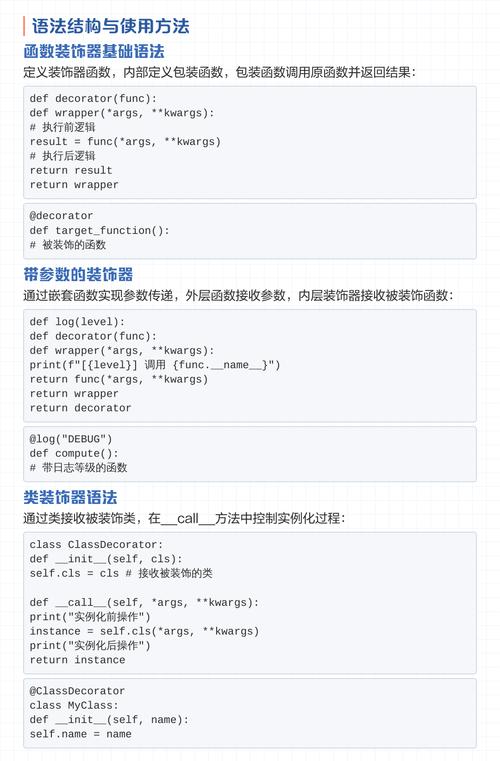 Python装饰器如何应用及关键知识点有哪些？