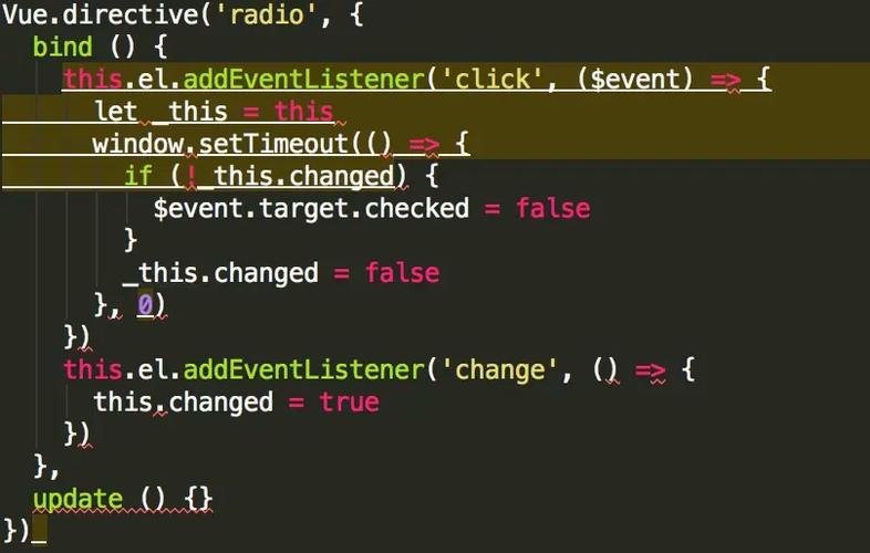 Vue中如何实现radio单选框取消选中状态？