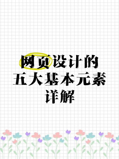 网页设计作品中常见的元素种类及其运用有哪些技巧和解析？