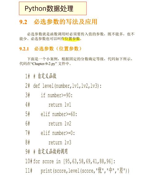 Python的位置参数是什么？能否详细解释一下？