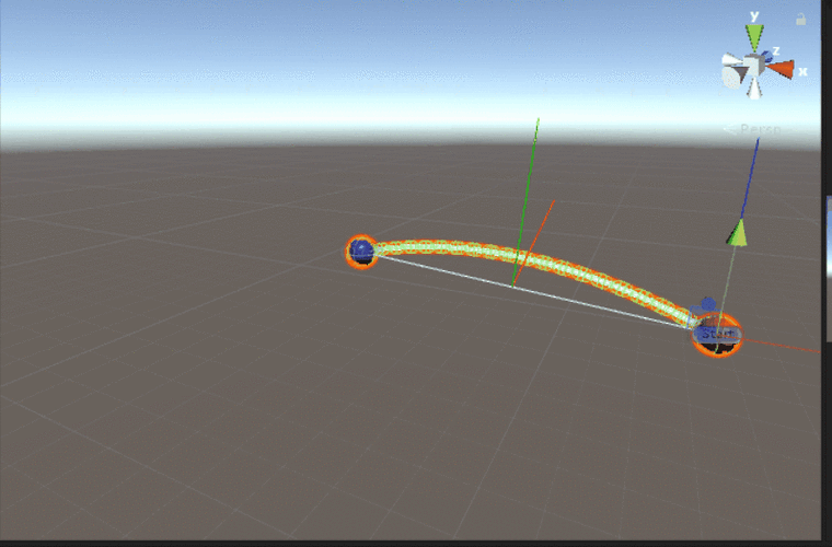 Unity中如何实现绘制动态二维曲线效果？