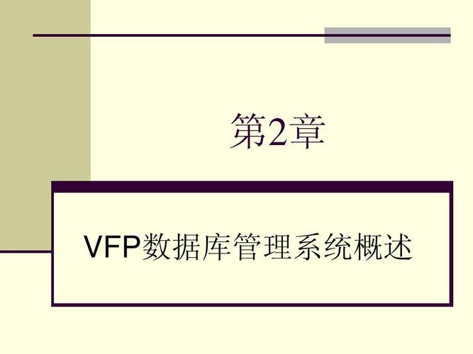 VFP究竟是一种什么样的数据库管理系统，它有哪些独特之处？