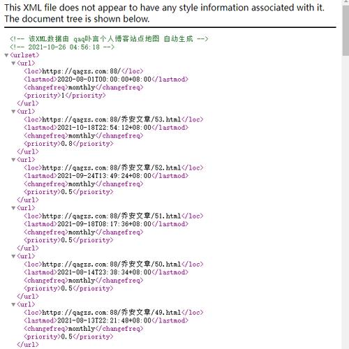如何用PHP技术自动生成高效率的XML网站地图？