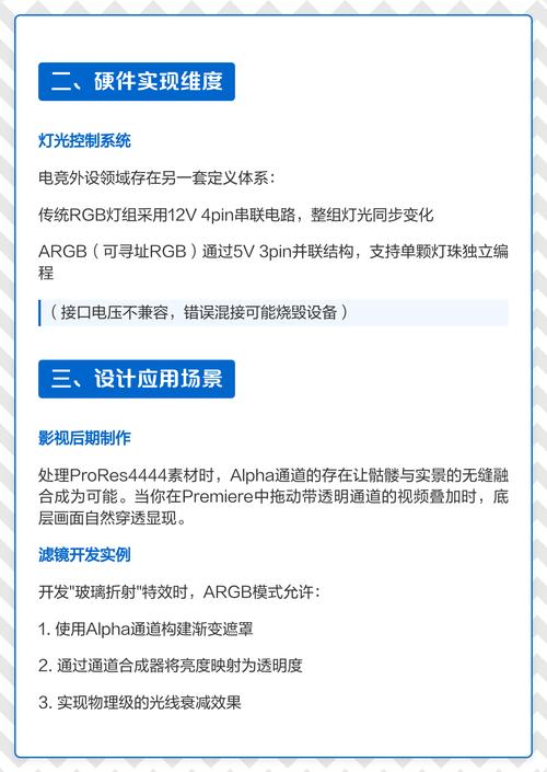 argb与rgb有何本质不同之处？