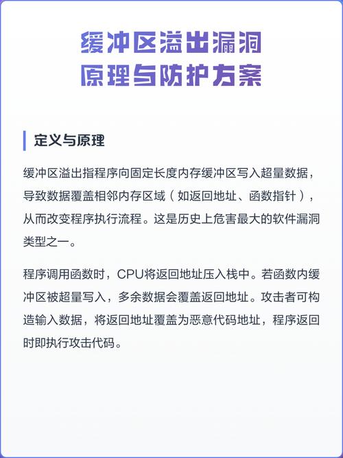 如何有效防护缓冲区溢出这类计算机安全漏洞？