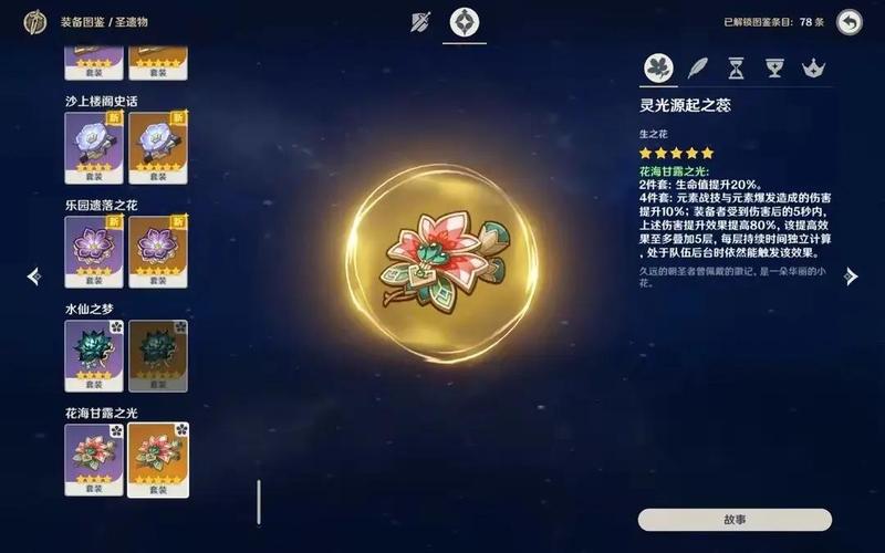 《原神》3.6版本新圣遗物效果具体有哪些？详细效果介绍一览是啥？