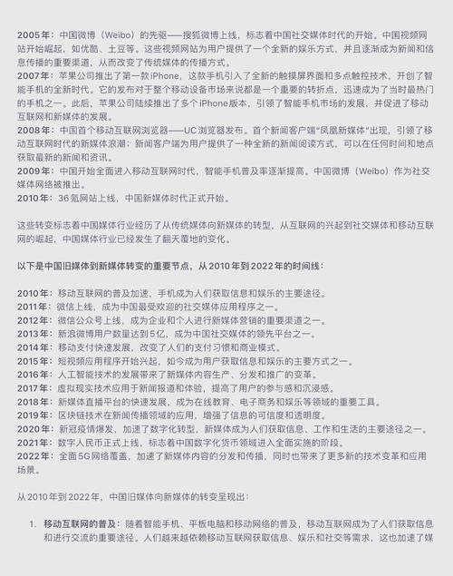 新媒体进化史中，终端变革大揭秘，有哪些关键节点和突破性创新？🚀📱💥