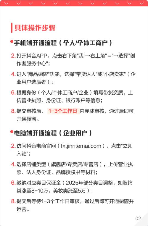 抖音橱窗开通需要满足哪些官方条件和流程？