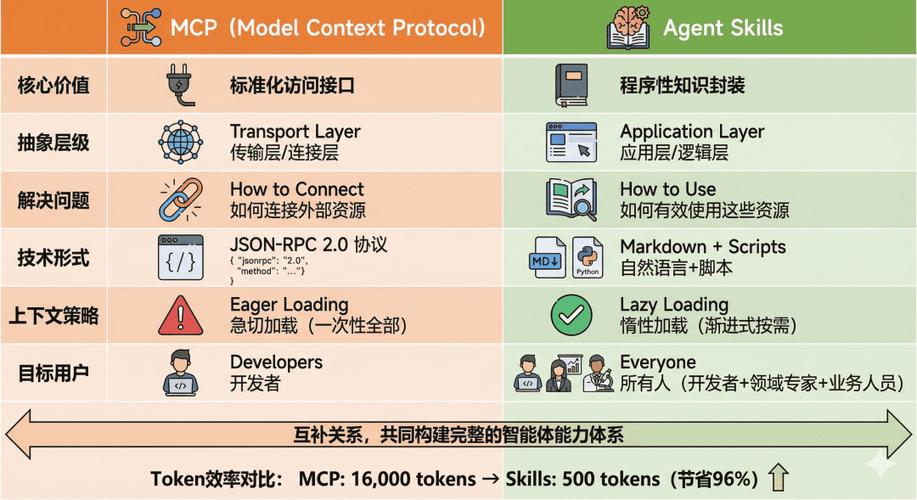 Agent Skill与MCP有何本质区别，常被哪些相似概念混淆？