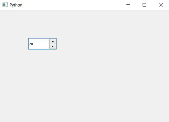 PyQt5如何实现QSpinBox计数器控件的图形界面开发？