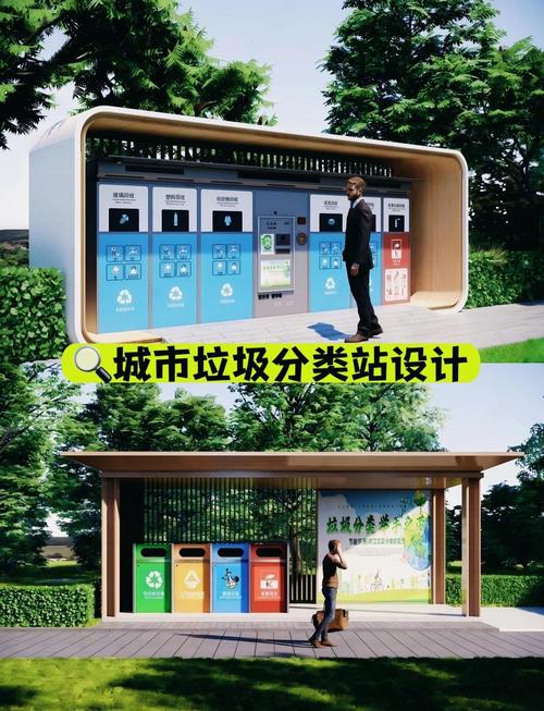 如何设计独立垃圾回收站使其可持续性与经济效益的平衡？