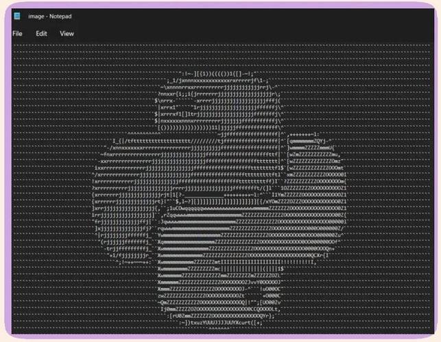 如何用Python将图片转换成ASCII艺术？