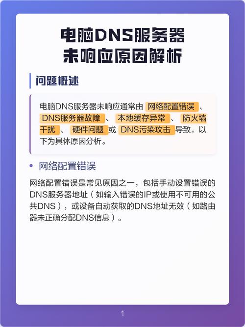 网站服务器突然失去响应，DNS网络服务器未响应怎么办？