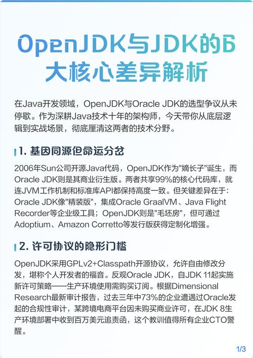 openjdk和Oraclejdk在哪些关键特性上存在差异？