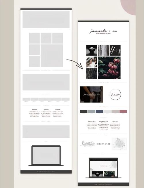 如何快速挑选极简风格的网页模板？