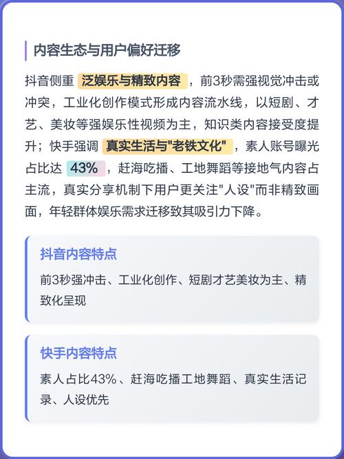 抖音和快手直播内容审查标准有哪些不同之处？