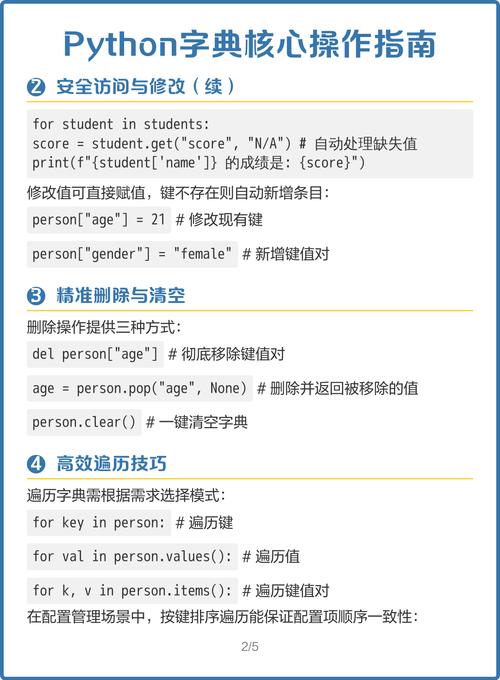有哪些实用的Python字典技巧，能让编程效率飙升？