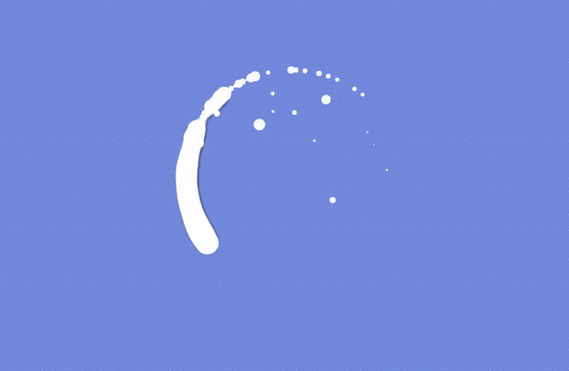 如何实现超酷的HTML5 Canvas水流样式Loading动画效果？
