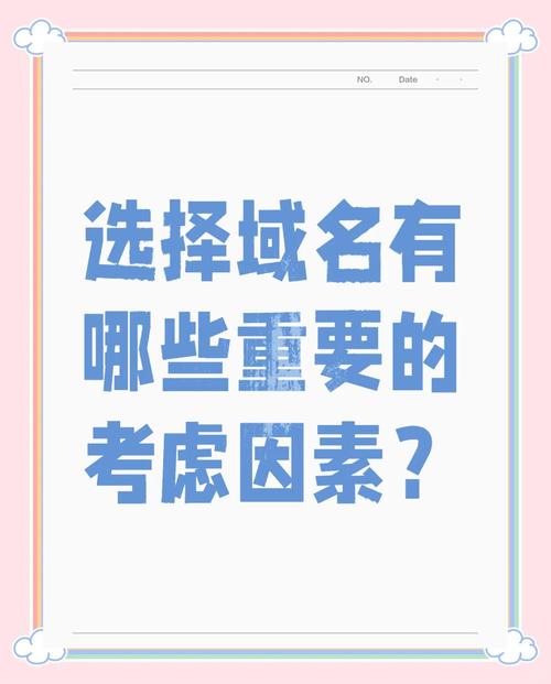 购买域名时哪些要点是必须考虑的？