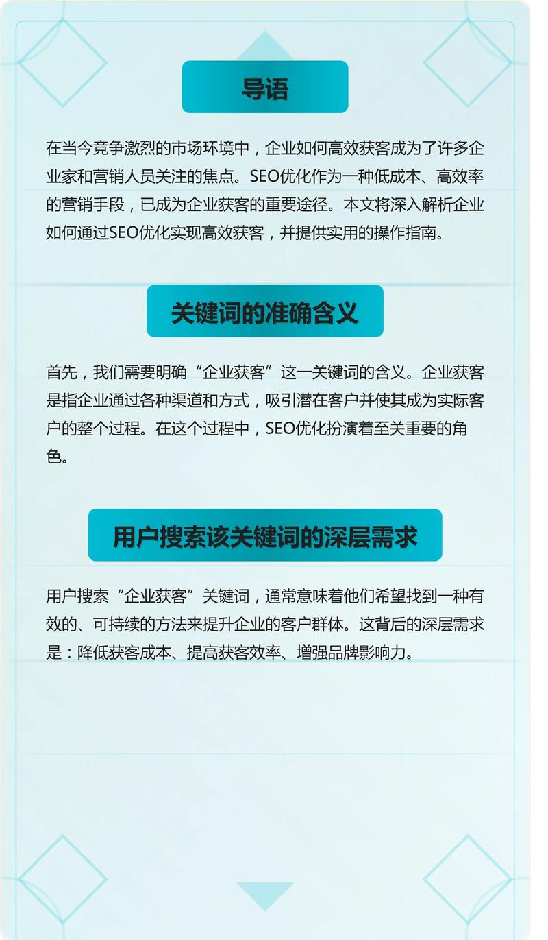 如何通过SEO优化医药基金创投企业网站，快速实现高效获客推广？
