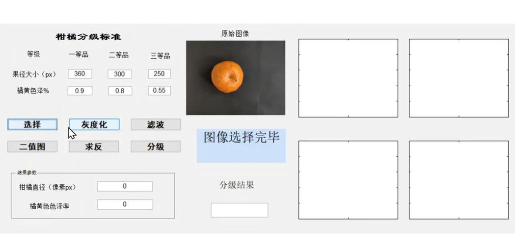 基于Matlab源码，如何构建柑橘质量检测与分级的水果检测计算机视觉系统？