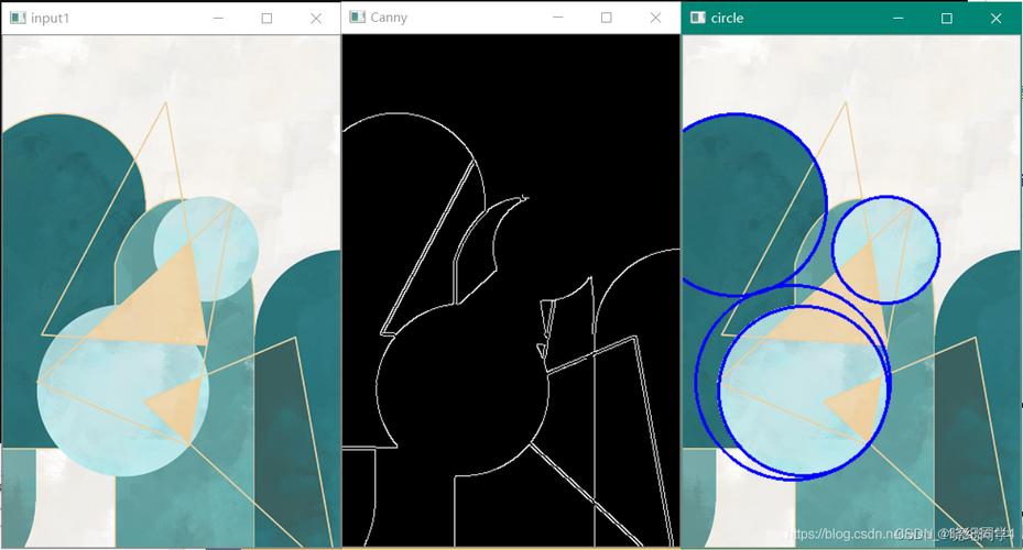 如何用opencv3/C语言实现霍夫圆和直线检测算法？