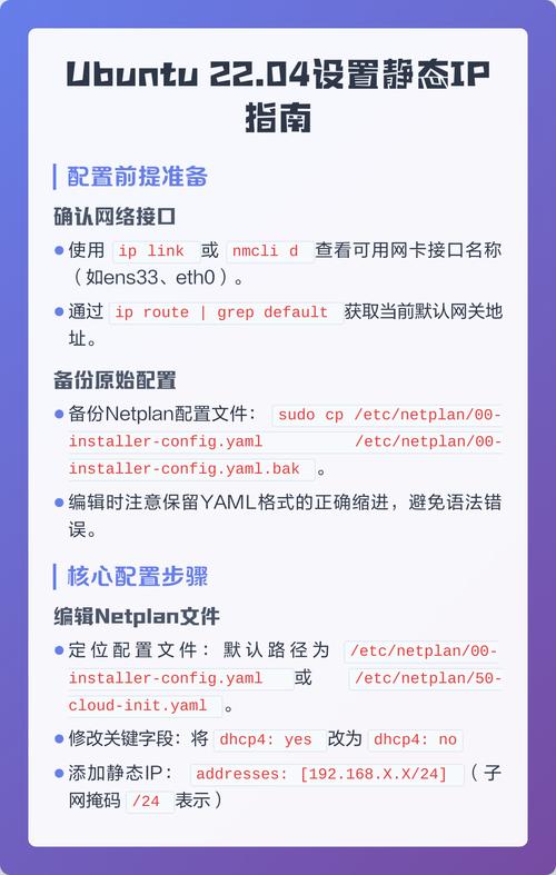 在Ubuntu虚拟机设置静态IP时，有哪些容易踩的坑？