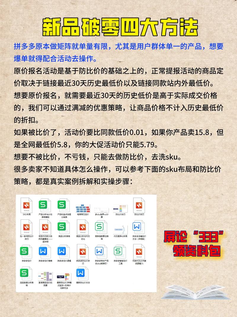 拼多多新手如何快速破零，实现销量增长？
