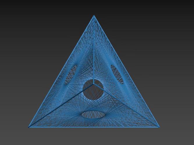 如何用Three.js制作出炫酷的3D三棱锥立体动画效果？