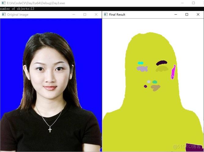 如何用Python实现位图图像的分割功能？