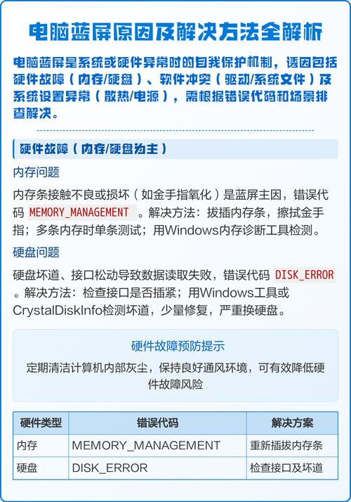 电脑一开机就蓝屏是什么原因导致的，有哪些解决方法可以尝试？