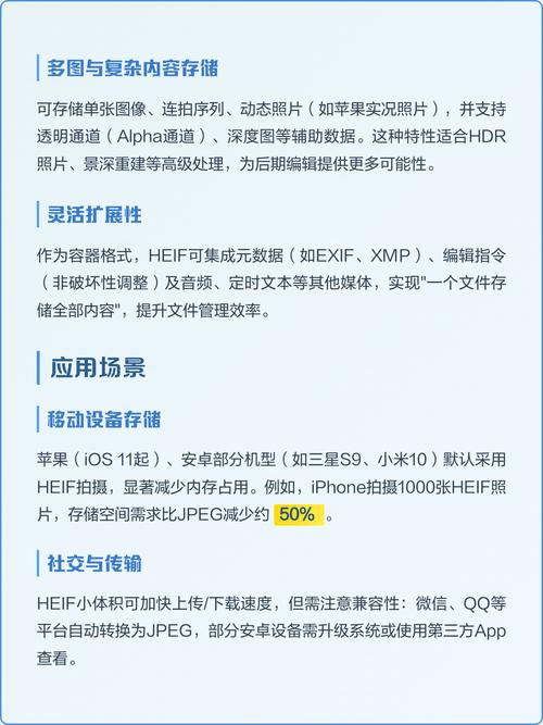 什么是HEIF图像格式及其扩展功能？
