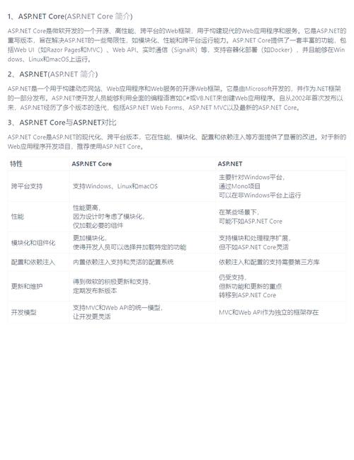 ASP.NET与ASP.NET Core在多环境配置方面有哪些显著差异？